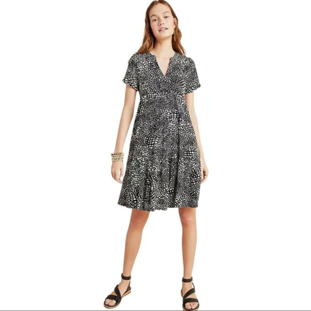 Maeve Tania Sacha Tiered Tunic Dress
